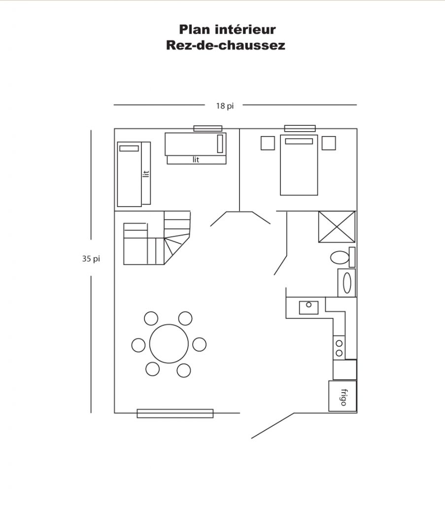 plan chalet intérieur copie